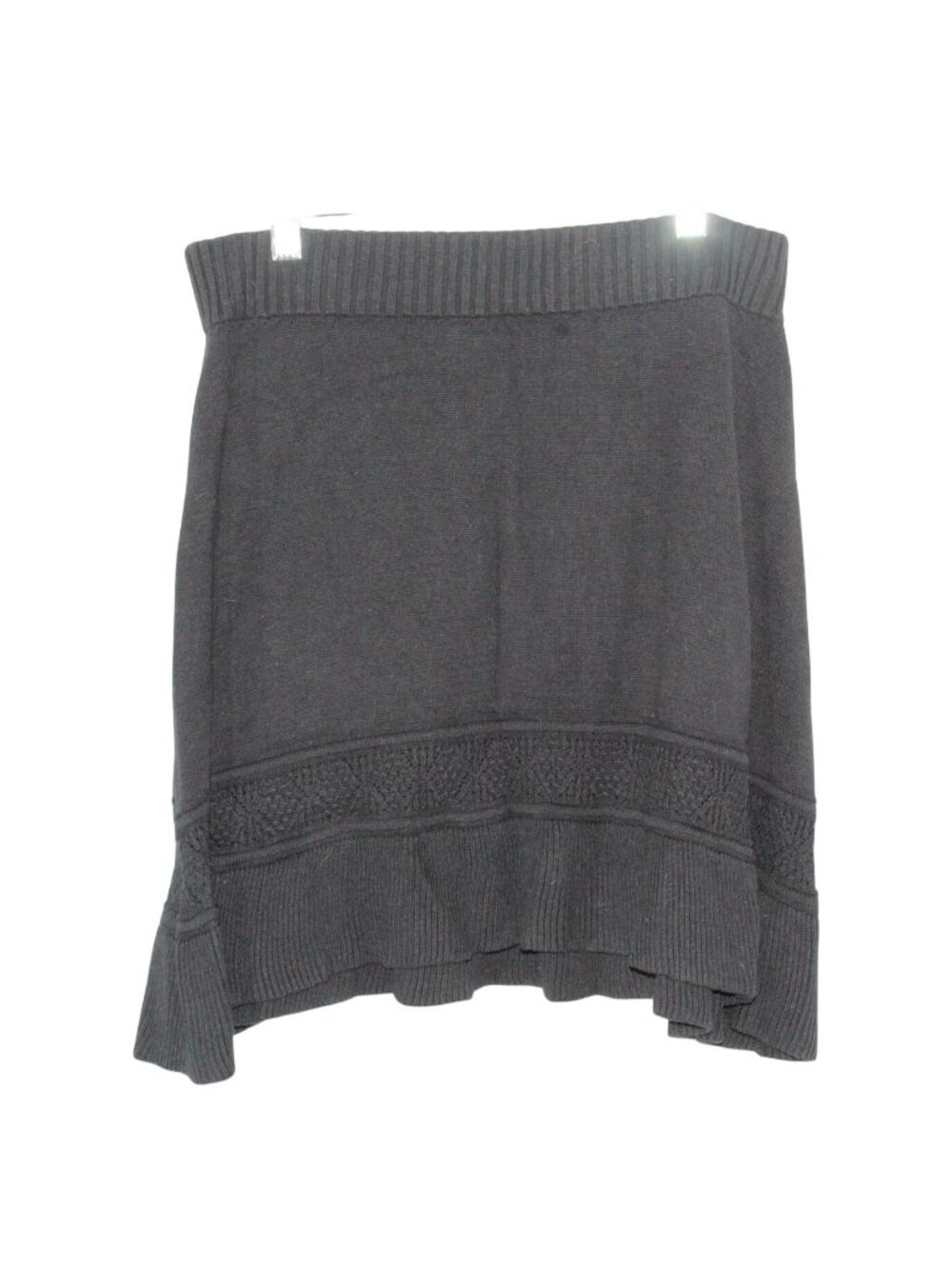 prAna Thea Sweater Skirt Ribbed Hem Casual Boho Mini Size Medium